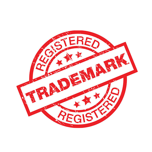 Trademark registered stamp